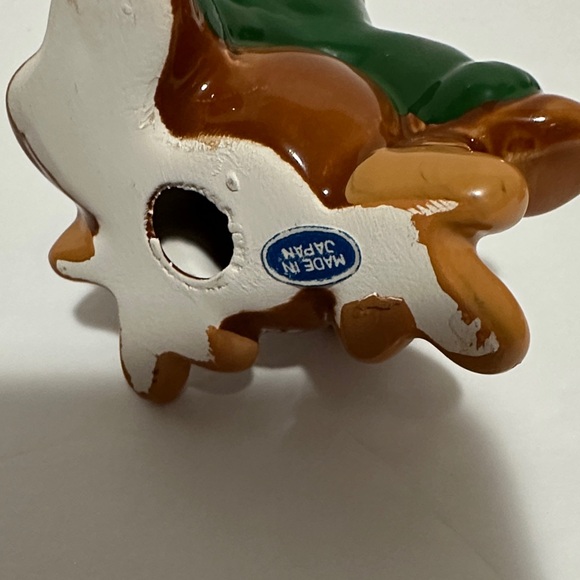 Whimsical Vintage Set of 3 Playful Reindeer Made in Japan - Picture 6 of 6